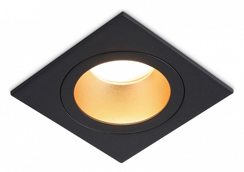 Встраиваемый светильник Ambrella Light TN TN102829 цвет Золото, Черный