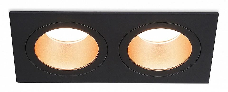 Встраиваемый светильник Ambrella Light TN TN102833 цвет Золото, Черный