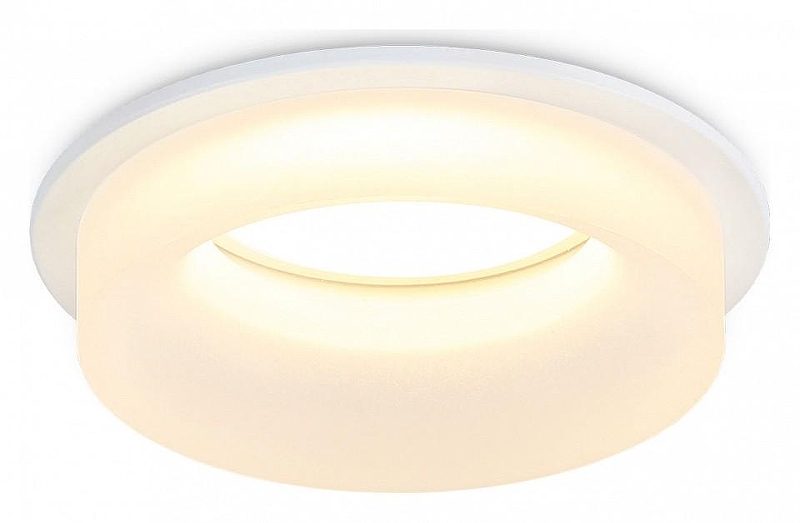 Встраиваемый светильник Ambrella Light TN TN1302 цвет плафона/подвески Белый, цвет арматуры Белый