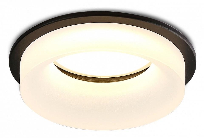 Встраиваемый светильник Ambrella Light TN TN1303 цвет плафона/подвески Белый, цвет арматуры Черный