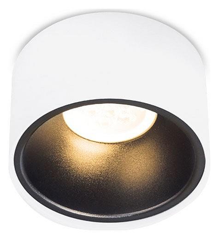 Встраиваемый светильник Ambrella Light TN TN146 цвет плафона/подвески Белый, Черный, цвет арматуры Белый