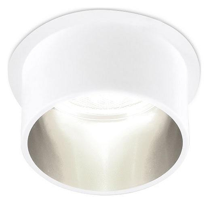 Встраиваемый светильник Ambrella Light TN TN200 цвет плафона/подвески Белый, Хром, цвет арматуры Белый