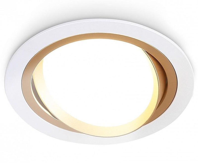 Встраиваемый светильник Ambrella Light TN TN51912 цвет Белый, Золото