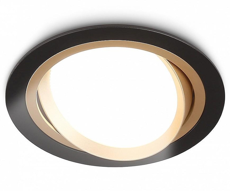 Встраиваемый светильник Ambrella Light TN TN51914 цвет Золото, Черный