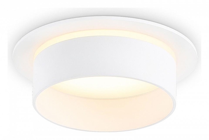 Встраиваемый светильник Ambrella Light TN TN5212 цвет плафона/подвески Белый, цвет арматуры Белый