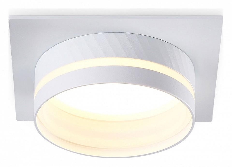 Встраиваемый светильник Ambrella Light TN TN5221 цвет плафона/подвески Белый, цвет арматуры Белый