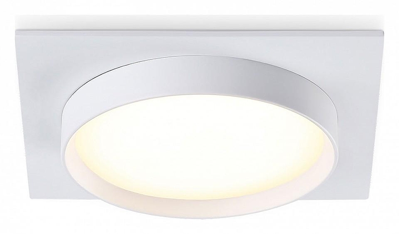 Встраиваемый светильник Ambrella Light TN TN5229 цвет плафона/подвески Белый, цвет арматуры Белый