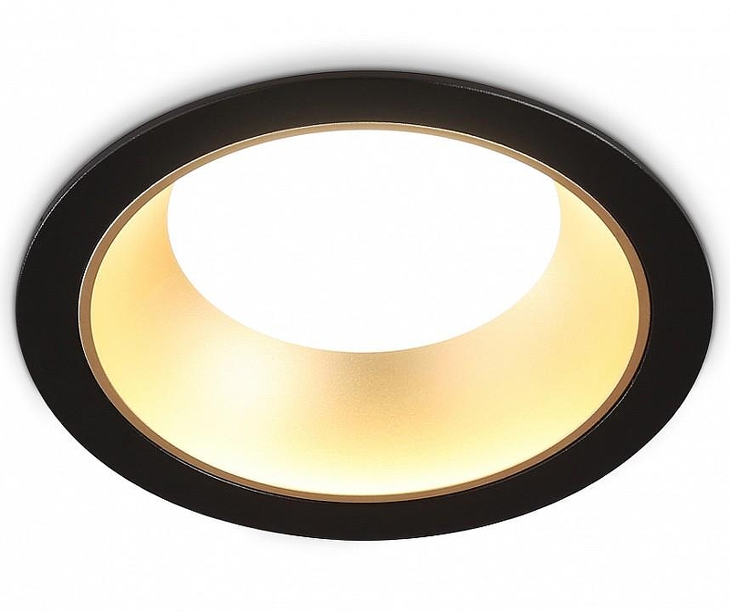 Встраиваемый светильник Ambrella Light TN TN52334 цвет Золото, Черный