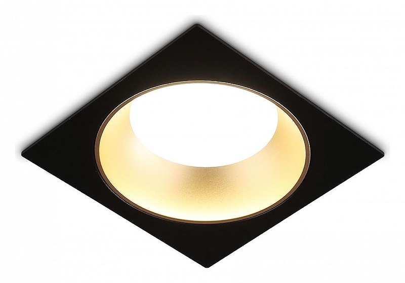 Встраиваемый светильник Ambrella Light TN TN52340 цвет Золото, Черный