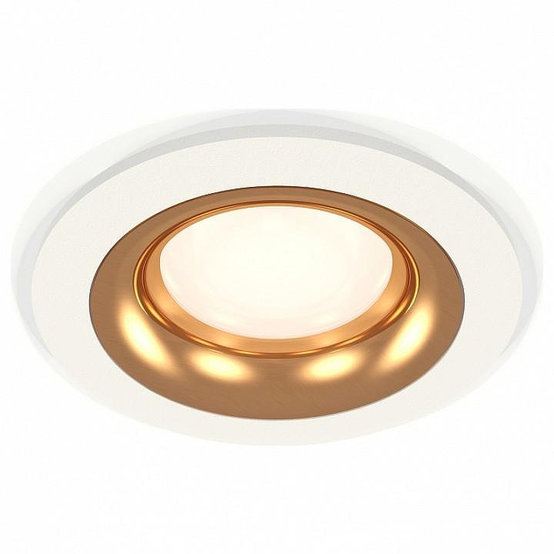 Встраиваемый светильник Ambrella Light XC XC7621005 цвет Белый, Золото