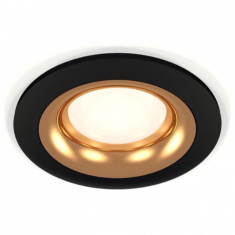 Встраиваемый светильник Ambrella Light XC XC7622005 цвет Золото, Черный
