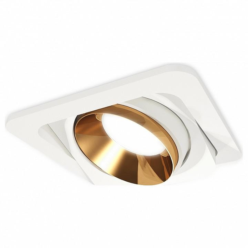 Встраиваемый светильник Ambrella Light XC XC7658024 цвет Белый, Золото