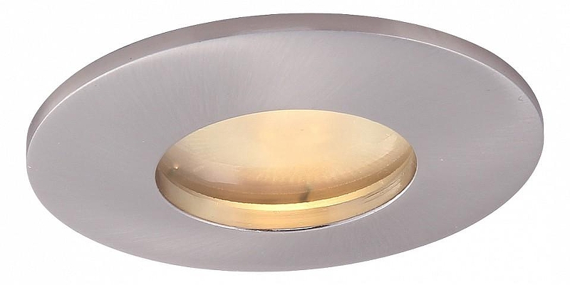 Встраиваемый светильник Artelamp Aqua A5440PL-1SS цвет плафона/подвески Прозрачный, цвет арматуры Серебро