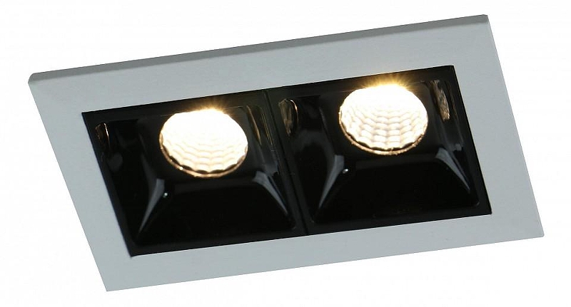 Встраиваемый светильник Artelamp Grill A3153PL-2BK цвет Черный