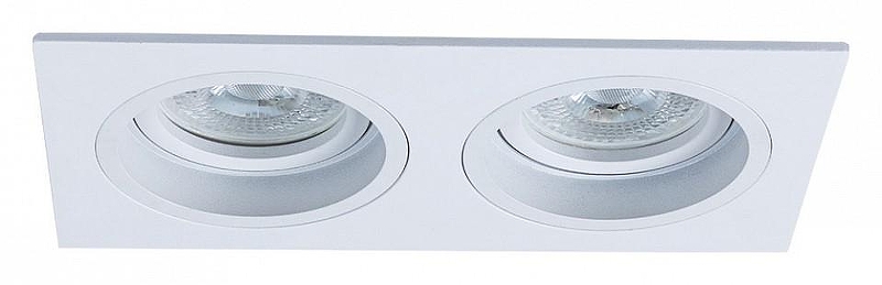 Встраиваемый светильник Artelamp Tarf A2178PL-2WH цвет Белый