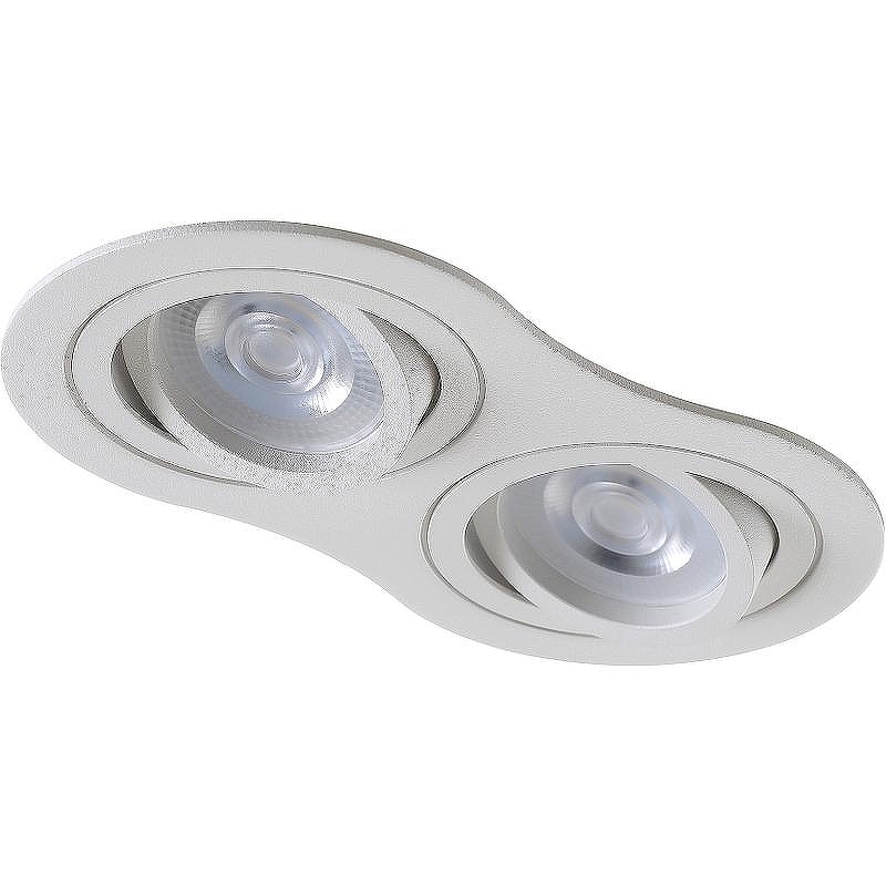 Встраиваемый светильник Crystal Lux CLT 001C2 WH цвет Белый