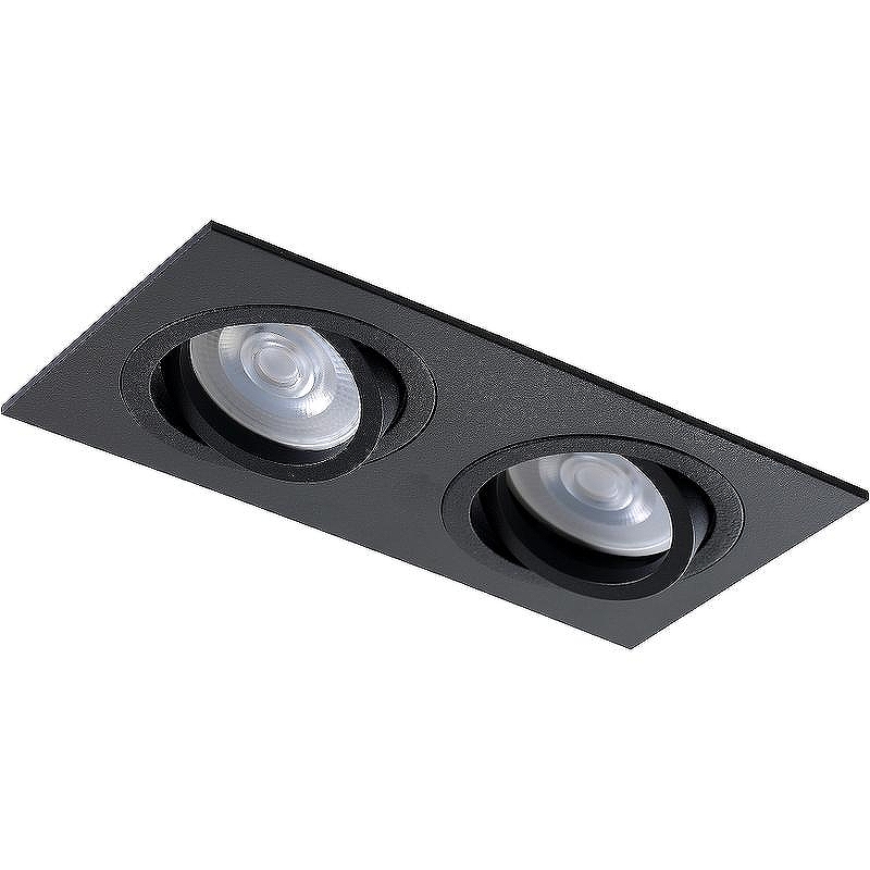 Встраиваемый светильник Crystal Lux CLT 002C2 BL цвет Черный
