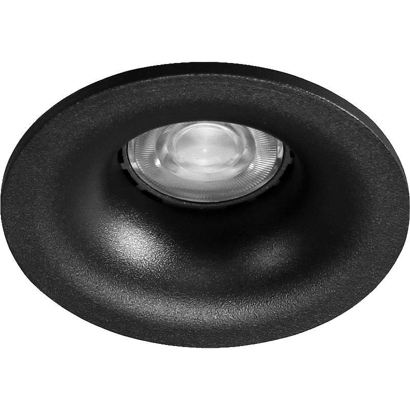 Встраиваемый светильник Crystal Lux CLT 004C1 BL цвет Черный
