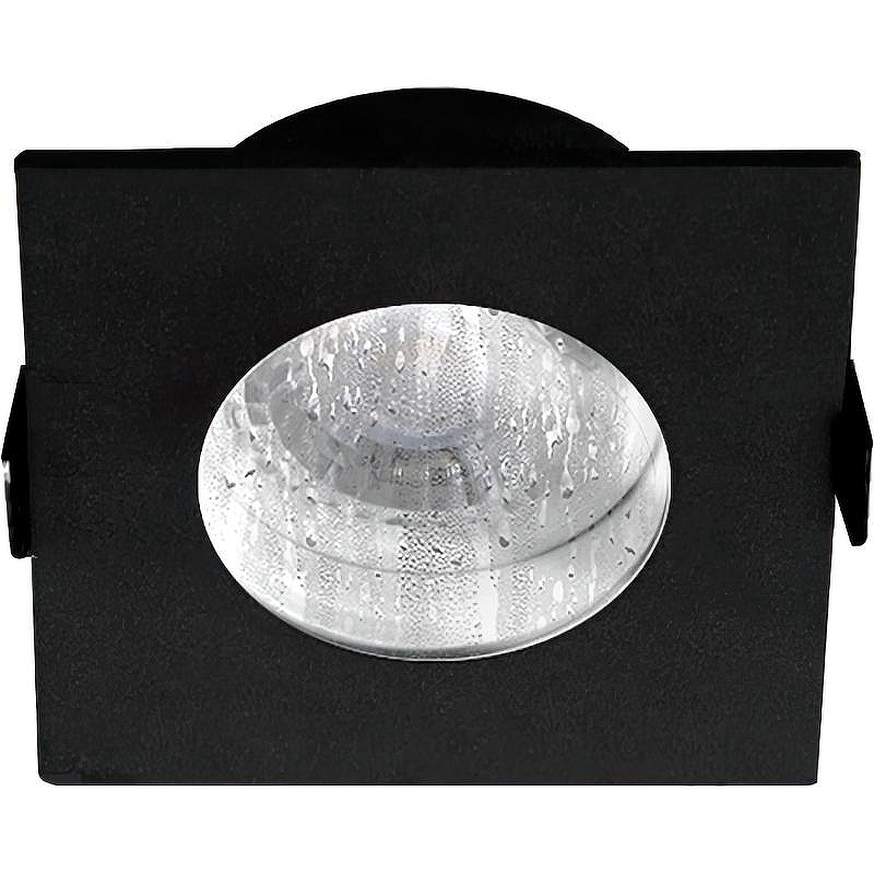 Встраиваемый светильник Crystal Lux CLT 046C1 BL IP44 цвет Черный
