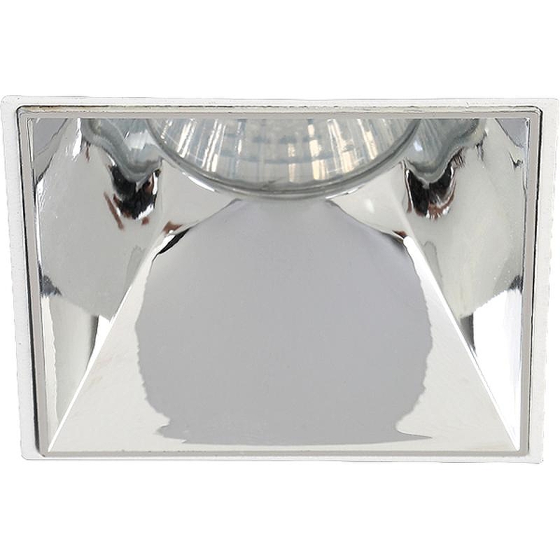 Встраиваемый светильник Crystal Lux CLT 051C1 WH-CH цвет Белый, Хром