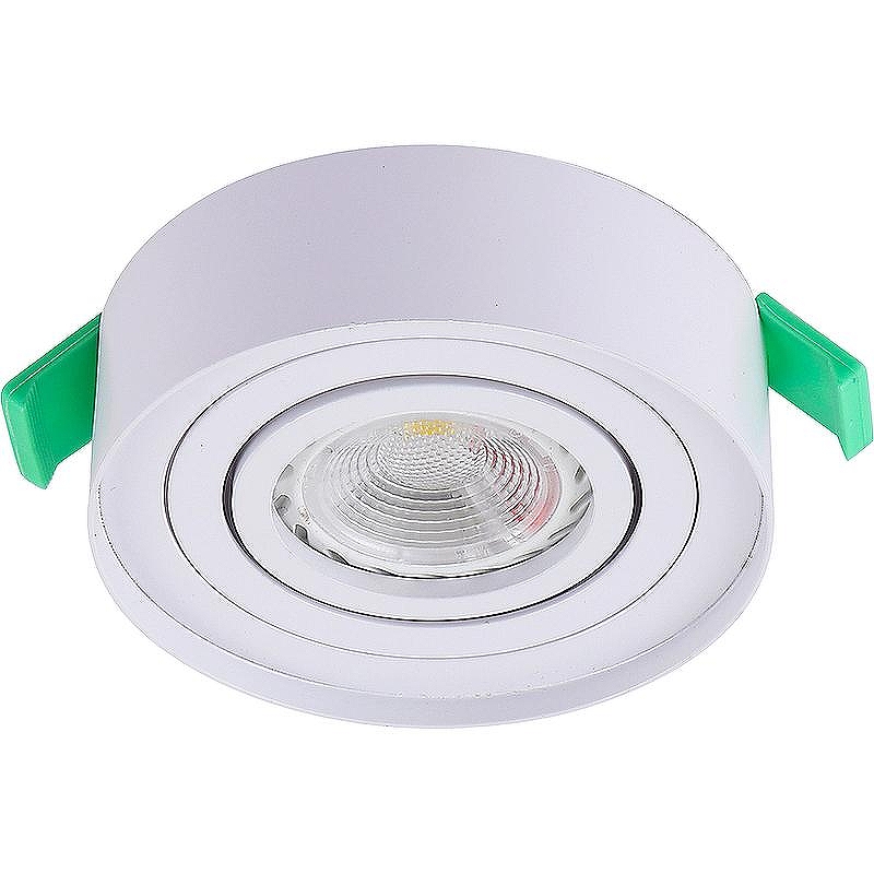 Встраиваемый светильник Crystal Lux CLT 059C1 WH цвет Белый