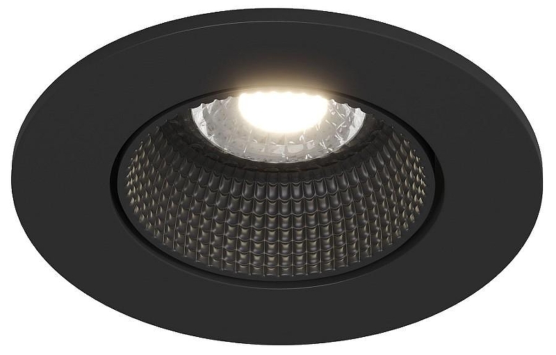 Встраиваемый светильник Denkirs DK3020 DK3061-BK цвет Черный