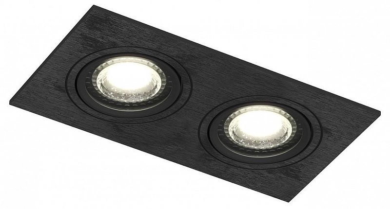 Встраиваемый светильник Denkirs DK3021 DK3022-BK цвет Черный