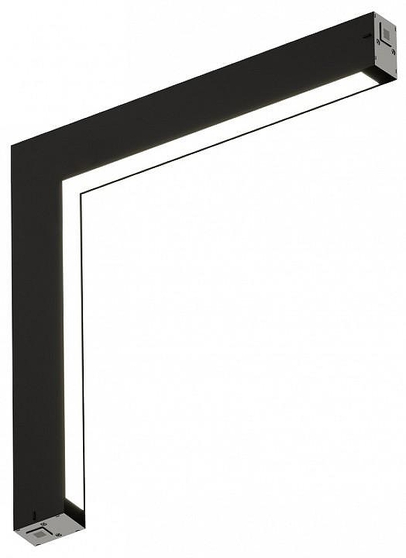 Встраиваемый светильник Denkirs SMART LINEAR DK8015-BK цвет плафона/подвески Черный, цвет арматуры Черный