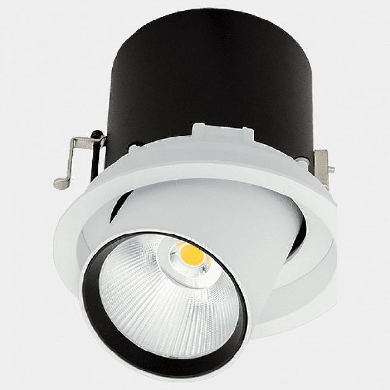 Встраиваемый светильник DesignLed SPL 00-00003436 цвет плафона/подвески белый, черный, цвет арматуры белый, черный