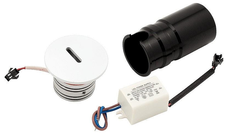 Встраиваемый светильник DesignLed Tik GW-R712-3-WH-WW цвет плафона/подвески Белый, цвет арматуры Белый