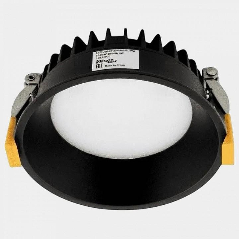 Встраиваемый светильник DesignLed WL-BQ 00-00005649 цвет Черный