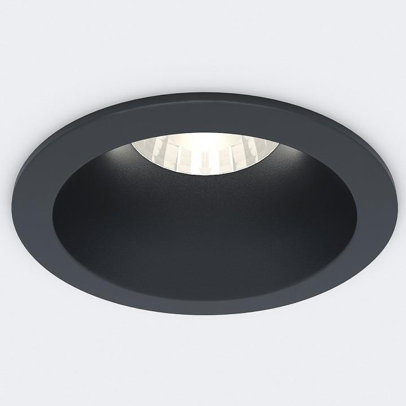 Встраиваемый светильник Elektrostandard 15266/LED a055719 цвет Черный