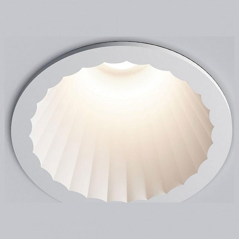 Встраиваемый светильник Elektrostandard Arco 15274/LED цвет плафона/подвески Белый, цвет арматуры Белый, Черный