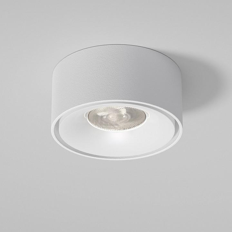 Встраиваемый светильник Elektrostandard Glam a065709 цвет плафона/подвески Белый, цвет арматуры Белый