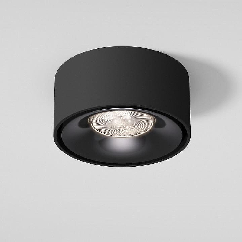 Встраиваемый светильник Elektrostandard Glam a065710 цвет плафона/подвески Черный, цвет арматуры Черный