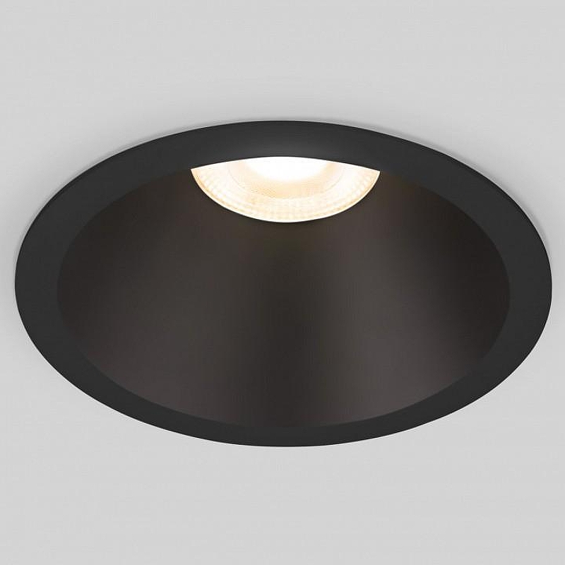 Встраиваемый светильник Elektrostandard Light LED 3004 a060168 цвет арматуры Черный