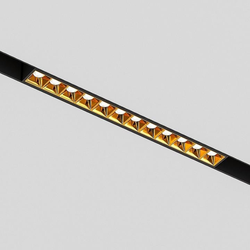 Встраиваемый светильник Elektrostandard Slim Magnetic a064529 цвет арматуры Золото, Черный