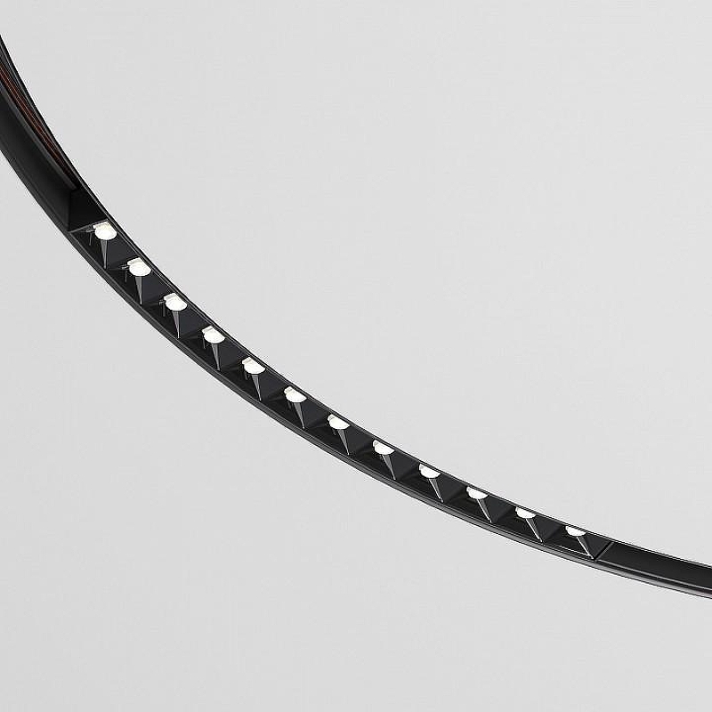 Встраиваемый светильник Elektrostandard Slim Magnetic a066514 цвет арматуры Черный