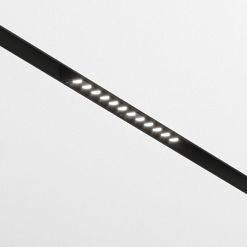 Встраиваемый светильник Elektrostandard Slim Magnetic a066584 цвет арматуры Черный