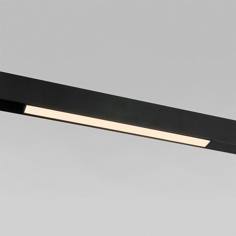 Встраиваемый светильник Elektrostandard Slim Magnetic a067372 цвет плафона/подвески Черный, цвет арматуры Черный