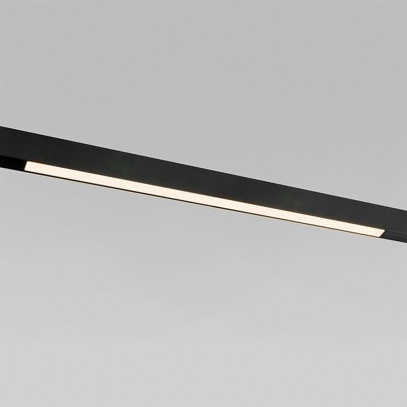 Встраиваемый светильник Elektrostandard Slim Magnetic a067374 цвет плафона/подвески Черный, цвет арматуры Черный