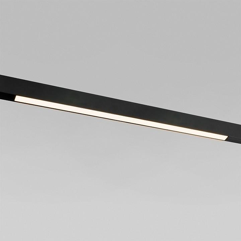 Встраиваемый светильник Elektrostandard Slim Magnetic a067375 цвет плафона/подвески Черный, цвет арматуры Черный