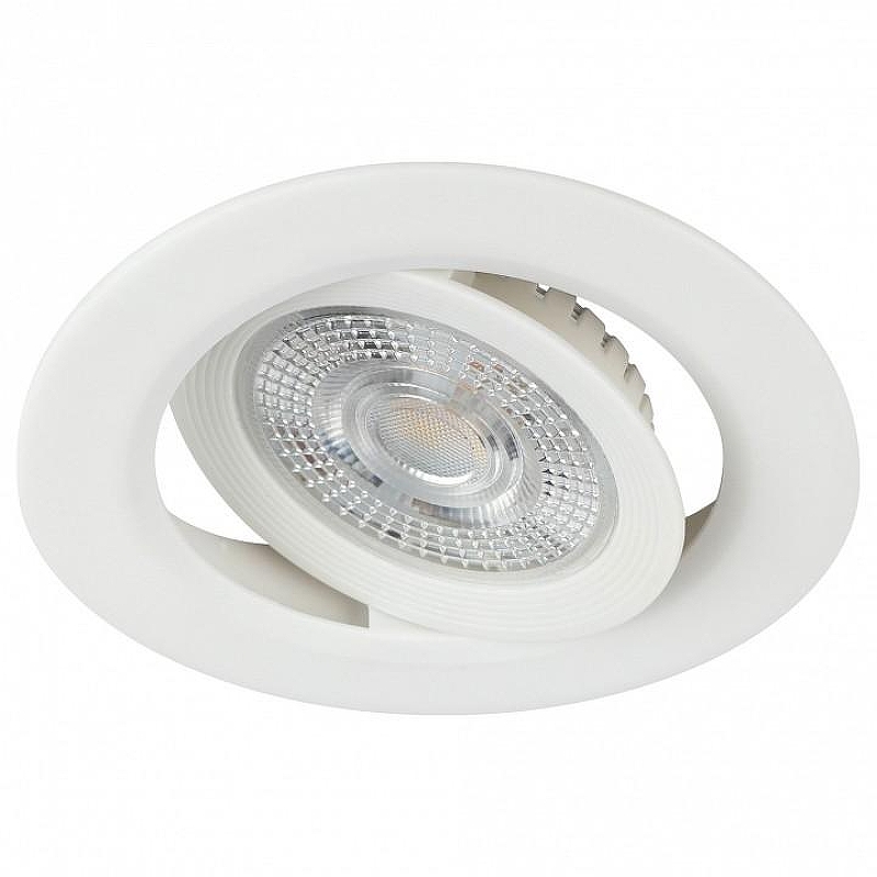 Встраиваемый светильник Эра KL LED 25A-5 3K WH цвет Белый
