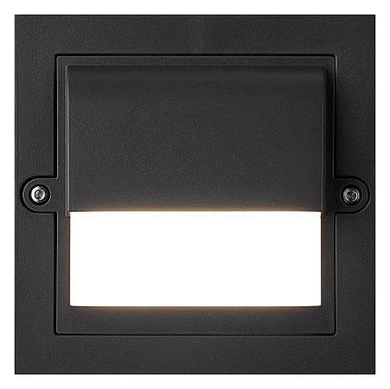 Встраиваемый светильник Escada 30001 30001W/02LED цвет плафона/подвески Белый, цвет арматуры Черный