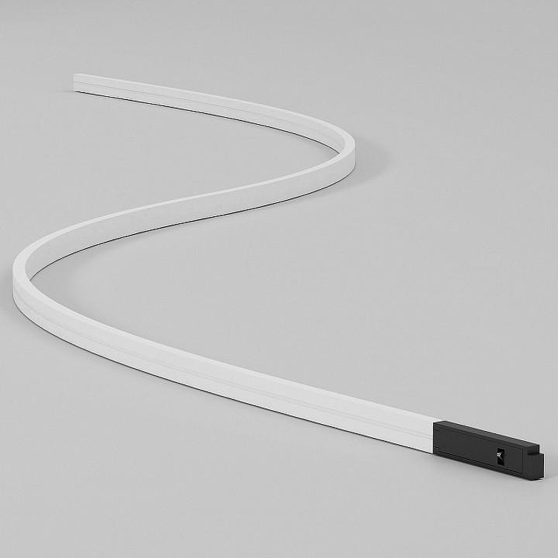 Встраиваемый светильник гибкий Elektrostandard Mini Magnetic a065644 цвет плафона/подвески Белый, цвет арматуры Черный