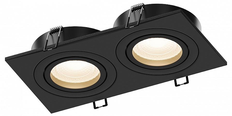 Встраиваемый светильник Hesby Lighting Breeze HSBL_0175 цвет Черный