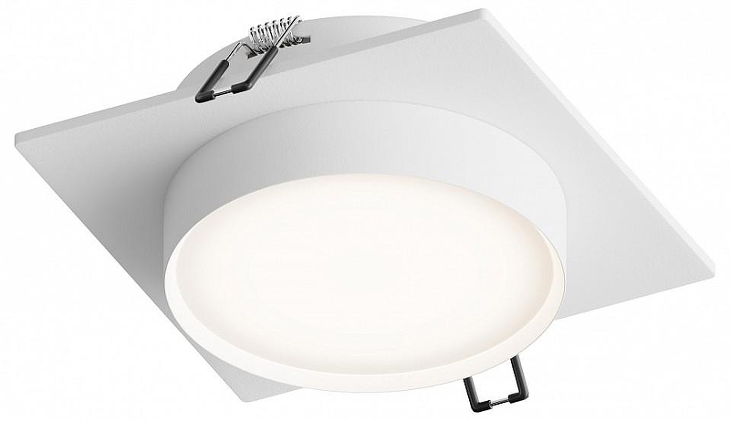 Встраиваемый светильник Hesby Lighting Nimbus HSBL_0128 цвет плафона/подвески Белый, цвет арматуры Белый