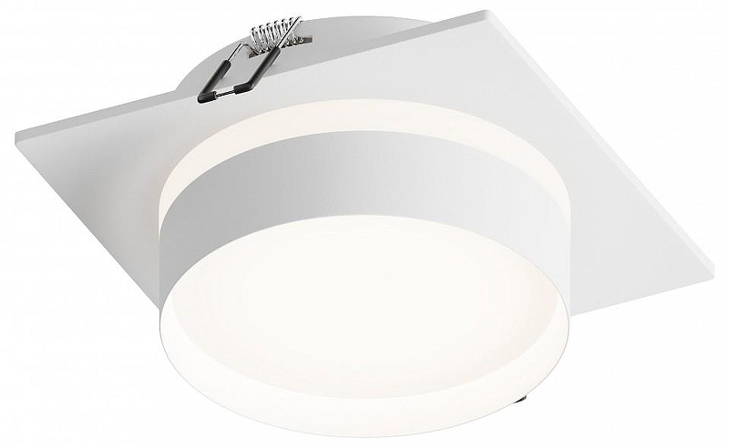 Встраиваемый светильник Hesby Lighting Nimbus HSBL_0130 цвет плафона/подвески Белый, цвет арматуры Белый
