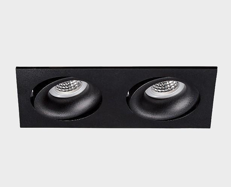 Встраиваемый светильник Italline DE-202 DE-202 black цвет Черный