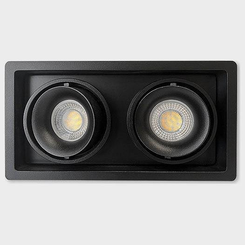 Встраиваемый светильник Italline DE-312 DE-312 black цвет Черный